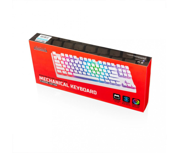 MODECOM Volcano Lanparty RGB White Pudding Edition - 697613 - zdjęcie 4